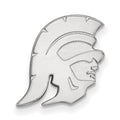 14k White Gold University of Southern California Trojan Lapel Pin
