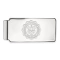 10k White Gold LogoArt University of North Dakota Crest Money Clip