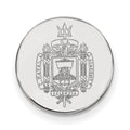 Sterling Silver Rhodium-plated LogoArt US Naval Academy Crest Lapel Pin