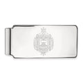 10k White Gold LogoArt US Naval Academy Crest Money Clip