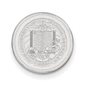 Sterling Silver Rhodium-plated LogoArt University of California Berkeley Crest Lapel Pin