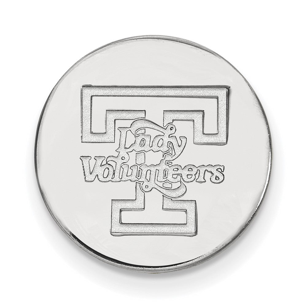 14k White Gold LogoArt University of Tennessee Lady Volunteers Lapel Pin