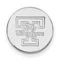Sterling Silver Rhodium-plated LogoArt University of Tennessee Lady Volunteers Lapel Pin