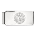 10k White Gold LogoArt Georgia Institute of Technology Crest Money Clip