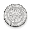 14k White Gold LogoArt Kansas State University Crest Lapel Pin