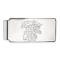 10k White Gold LogoArt University of Kentucky U-K Wildcat Money Clip