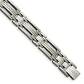 Chisel Titanium Polished 8.5 inch Bracelet, 8.75 x 11 mm