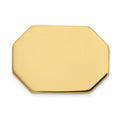 14K Mens Rectangular Octagon Tie Tac