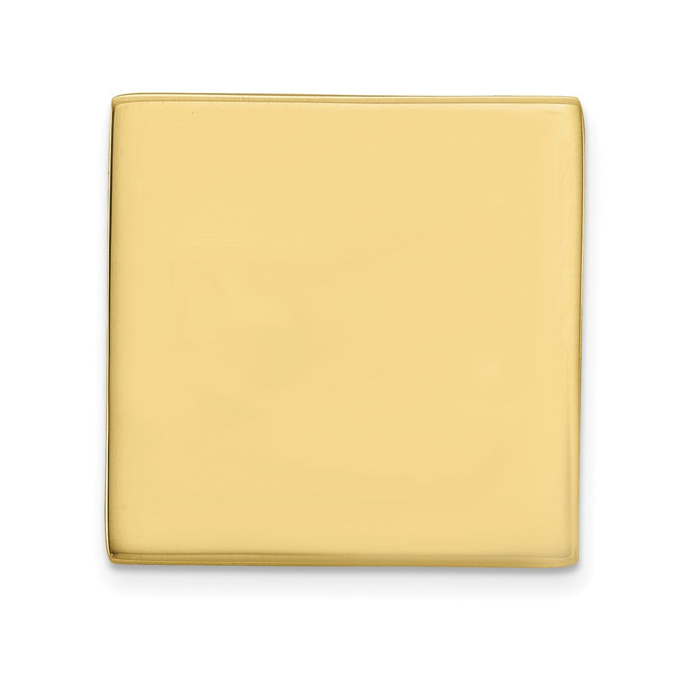 14K Mens Square Tie Tac