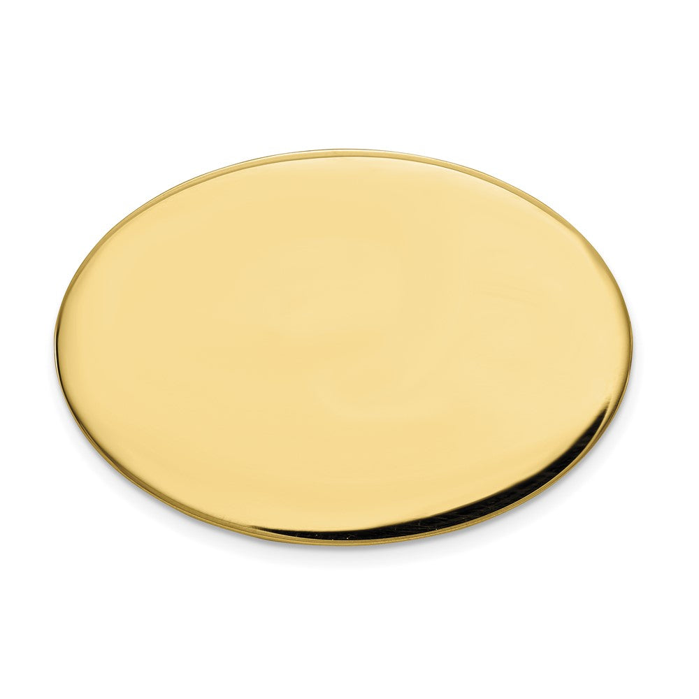 14K Mens Oval Tie Tac