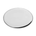 14k White Gold Mens Oval Tie Tac