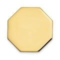 14K Mens Octagon Tie Tac