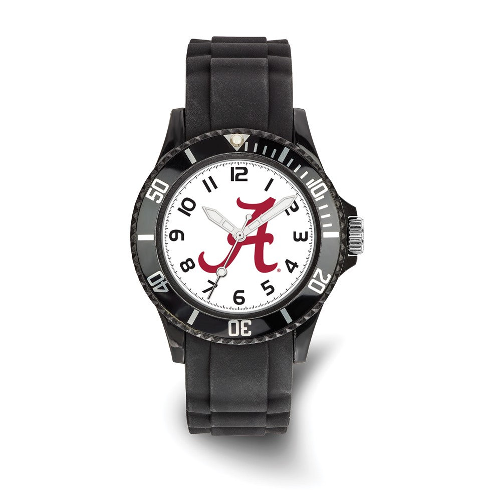 LogoArt University of Alabama Scholastic Silicone Strap Quartz Watch