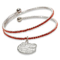 UNIV OF FLORIDA AMPED LOGO CRYSTAL BRACELET
