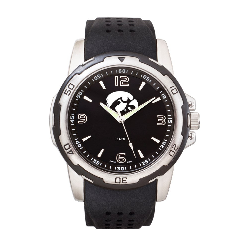 UNIV OF IOWA STEALTH MEN'S SPORT WATCH