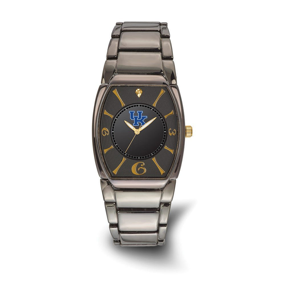 LogoArt University of Kentucky Executive Black-plated Quartz Watch