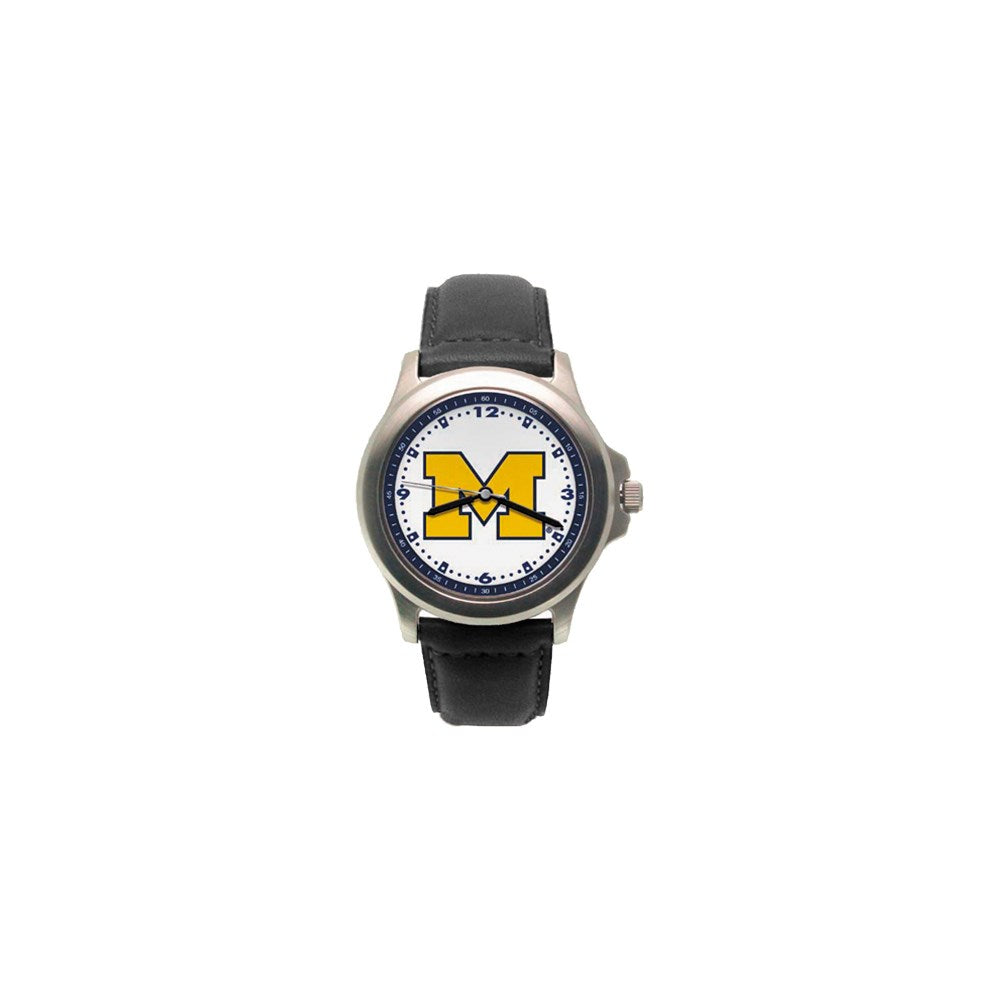 UNIV OF MICHIGAN M ROOKIE LEA MAN'S WATCH