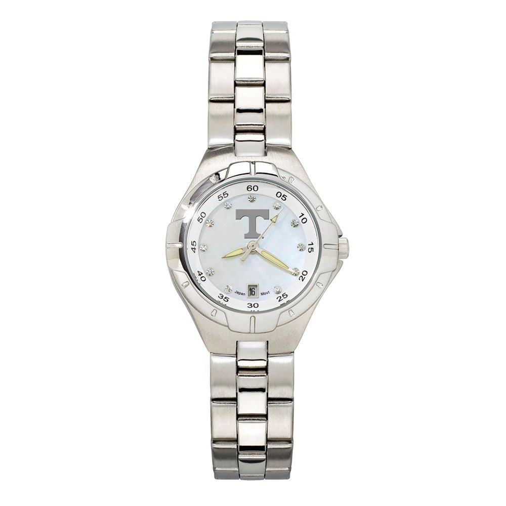 UNIV OF TENNESSEE T PEARL WOMAN'S BRACELET WATCH MOP DIAL