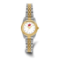 LogoArt University of Wisconsin Pro Two-tone Ladies Quartz Watch