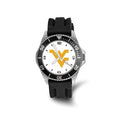 LogoArt West Virginia University Collegiate Gents Silicone Strap Quartz Watch