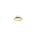 14K Family Jewelry Diamond Semi-Set Ring, 0.01 ct, Size 7, 4 mm, 2.38 g