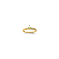 14K Family Jewelry Diamond Semi-Set Ring, 0.06 ct, Size 7, 4 mm