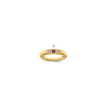 14K Family Jewelry Diamond Semi-Set Ring, 0.03 ct, Size 7, 4 mm, 2.85 g