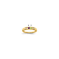 14K Family Jewelry Diamond Semi-Set Ring, 0.03 ct, Size 7, 4 mm, 3.09 g