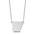 14KW Arkansas State Necklace, 18 mm