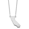 14KW California State Necklace, 18 mm
