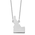 14KW Idaho State Necklace, 18 mm