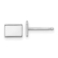14KW Wyoming State Earrings, 5.82 x 7.51 mm