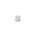 14k White Gold 1/20 carat Single Stud AA Diamond Earring, 0.05 ct, 2 x 2 mm