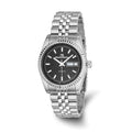 Mens Mountroyal Stainless Steel Black Dial Watch