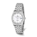 Mens Charles Hubert Stainless Steel Off White Dial Watch