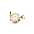 Charles Hubert Gold-finish Brass w/Shield Pocket Watch