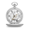 Swingtime Chrome-finish Brass 50mm Mechanical Pocket Watch