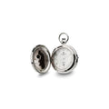 Charles Hubert Chrome-finish Brass Photo Insert Pocket Watch