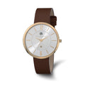 Charles Hubert IP-plated Stainless Steel Silver-tone Dial Quartz Watch
