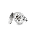 Charles Hubert Chrome-finish Shield Design Pocket Watch