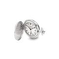 Charles Hubert Chrome-finish Unicorn Shield Pocket Watch