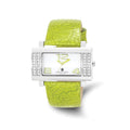 Ladies Charles Hubert Stainless Green Leather 40x23mm Watch