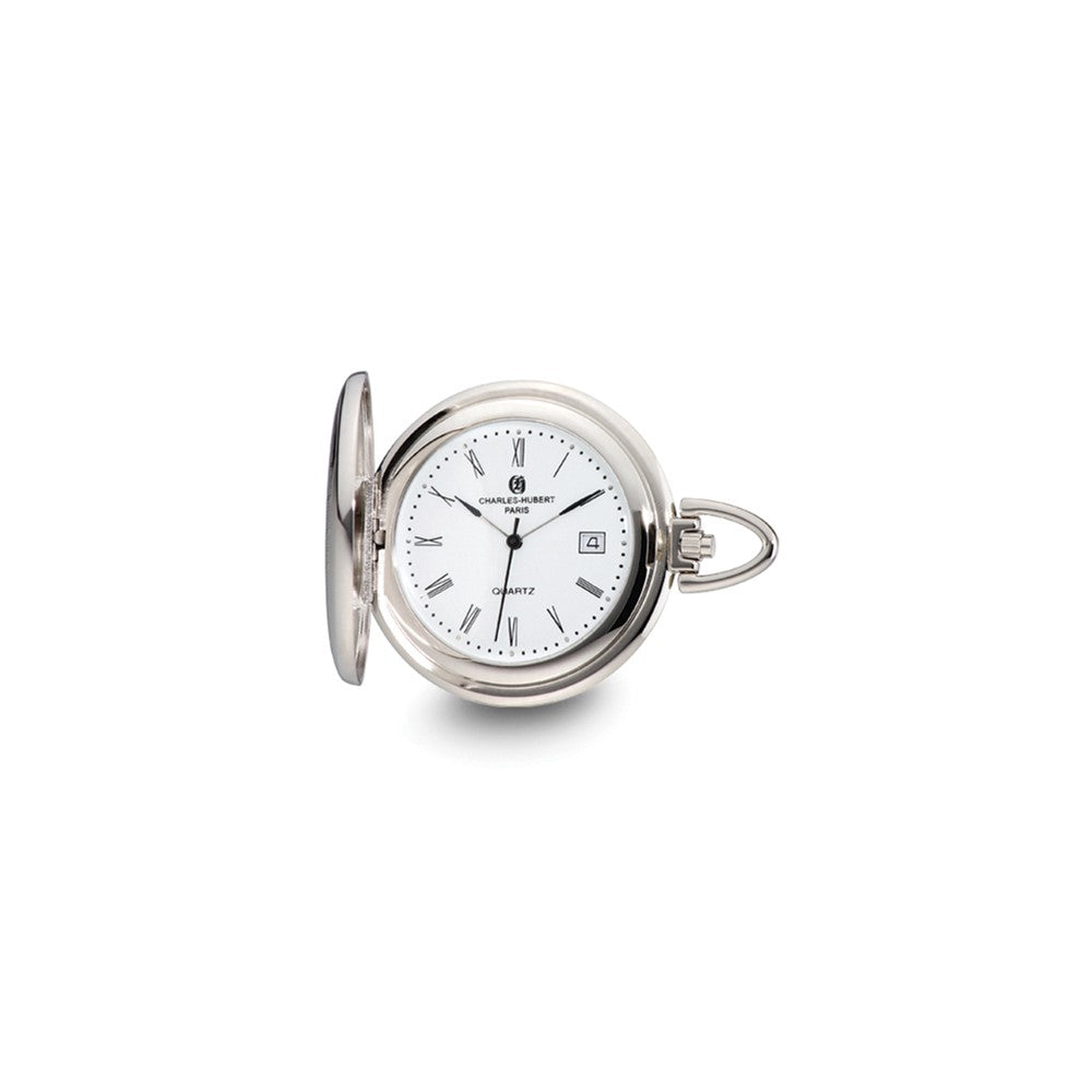 Charles Hubert Shield White Dial Pocket Watch