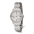 Ladies Charles Hubert Stainless Steel MOP Dial Watch