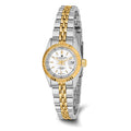 Ladies Charles Hubert IP-plated Two-tone 26mm Off White Dial Watch