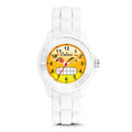 Colori Happy Smile Chilly 30mm White Key Ring/Watch Set